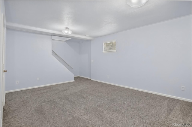 8651 Mallard Pl, Highlands Ranch, CO 80126 - finished basement with carpet and baseboards