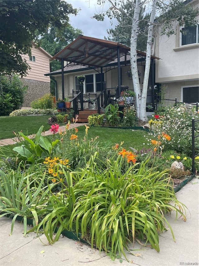 view of yard