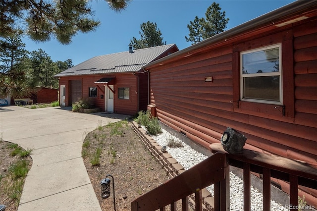 3126 Singletree Rd, Hartsel, CO 80449 - view of property exterior with driveway and an attached garage