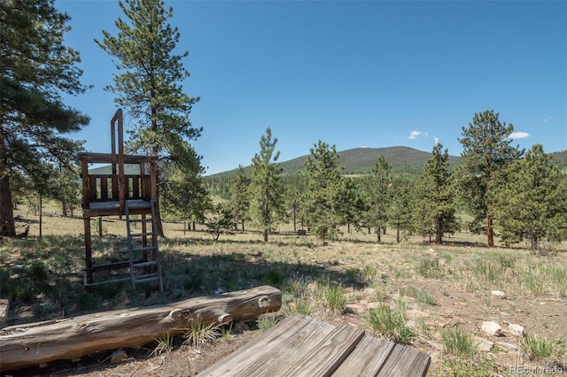 3126 Singletree Rd, Hartsel, CO 80449 - view of mountain backdrop featuring rural landscape