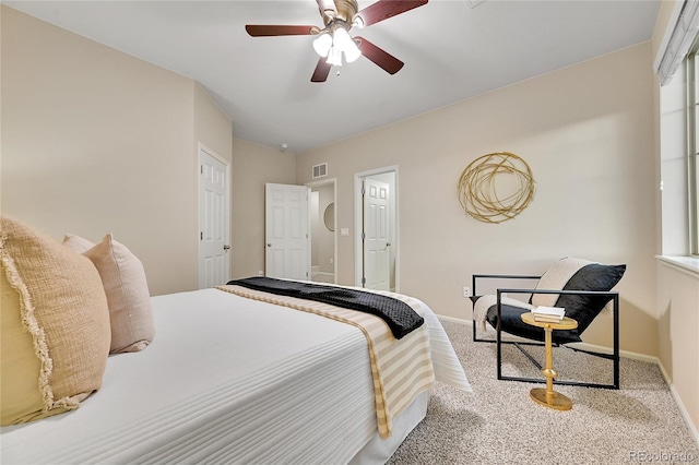 20145 E Fair Ln, Centennial, CO 80016 - bedroom featuring carpet flooring and a ceiling fan