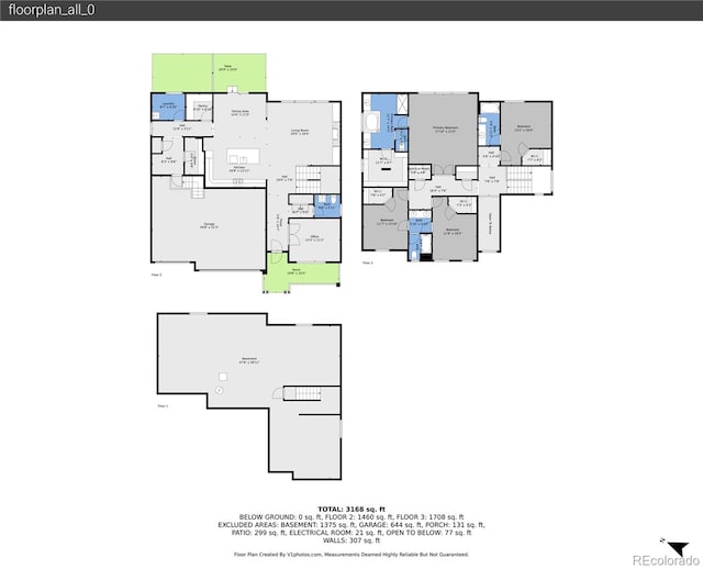 20145 E Fair Ln, Centennial, CO 80016 - view of home floor plan