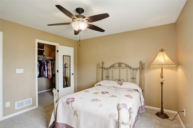 4784 Raven Run, Broomfield, CO 80023 - carpeted bedroom featuring baseboards, visible vents, a spacious closet, and a closet