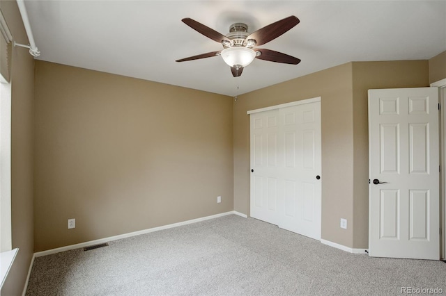4784 Raven Run, Broomfield, CO 80023 - unfurnished bedroom featuring baseboards, visible vents, carpet, and a closet