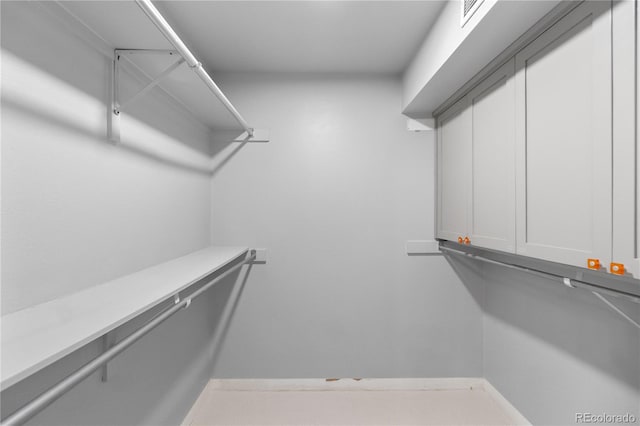 view of spacious closet