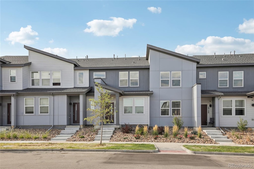 view of townhome / multi-family property