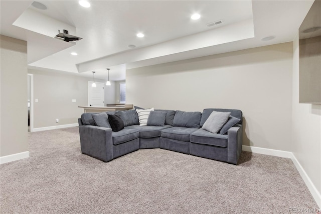 60 Stewart Way, Erie, CO 80516 - carpeted living room featuring baseboards and recessed lighting