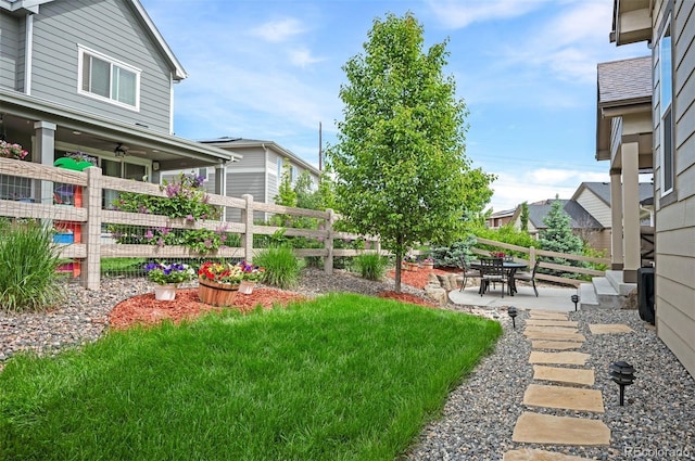9157 Rio Lado St, Littleton, CO 80125 - view of yard featuring a patio area