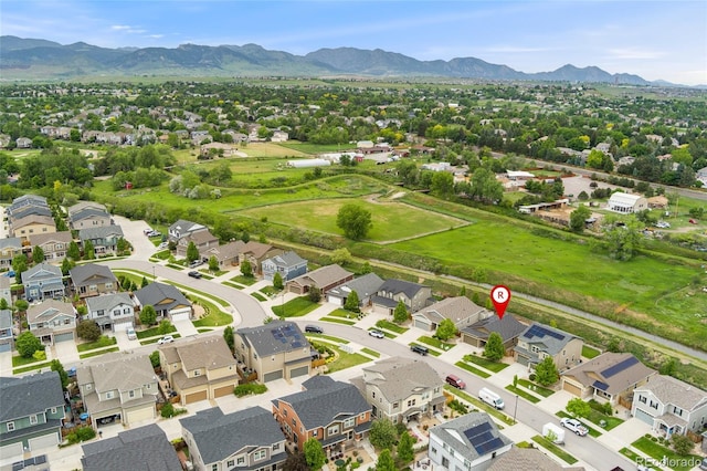 15061 W 70th Ave, Arvada, CO 80007 - aerial view of residential area with a mountainous background