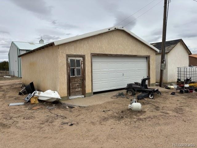 9707 County Lane 22.5, Sugar City, CO 81076 - view of garage