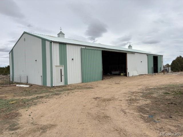 9707 County Lane 22.5, Sugar City, CO 81076 - view of pole building