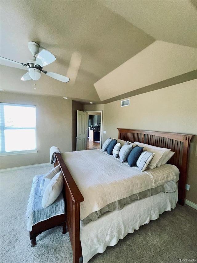 690 Antelope Dr, Bennett, CO 80102 - bedroom with carpet floors, baseboards, and a ceiling fan