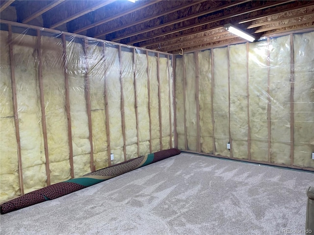 690 Antelope Dr, Bennett, CO 80102 - basement with carpet flooring