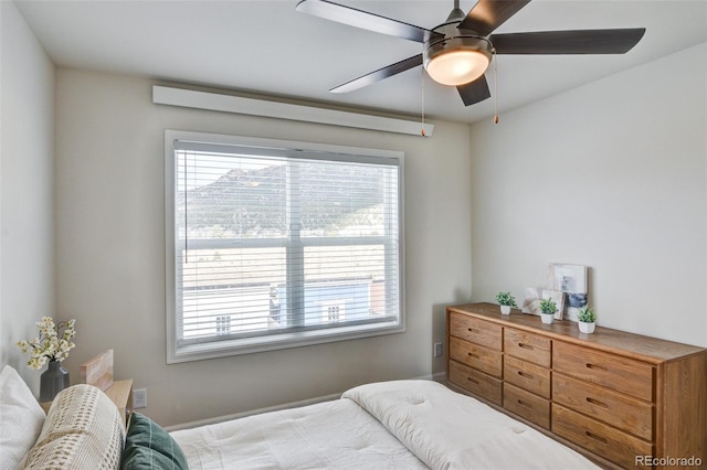 304 Barnwood Dr, Buena Vista, CO 81211 - bedroom with a ceiling fan