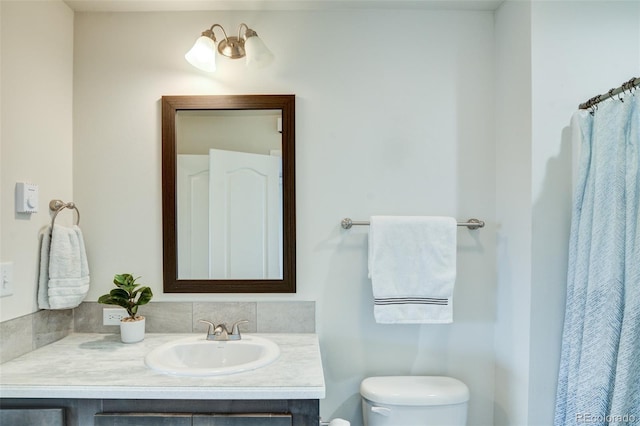 304 Barnwood Dr, Buena Vista, CO 81211 - bathroom featuring vanity and a shower with shower curtain