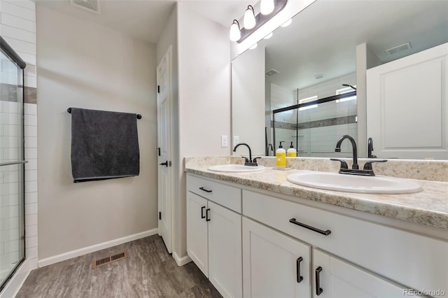 18096 E 104th Way, Commerce City, CO 80022 - full bath with double vanity and a shower stall