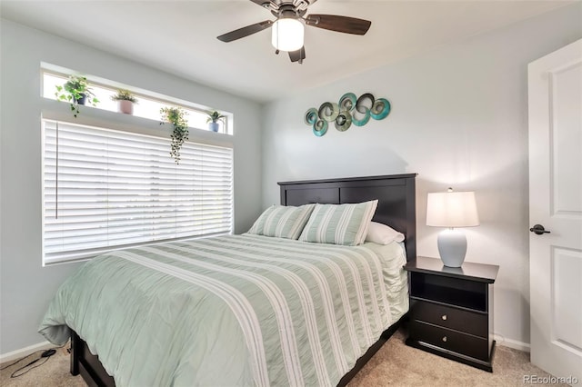 18096 E 104th Way, Commerce City, CO 80022 - carpeted bedroom with baseboards and a ceiling fan
