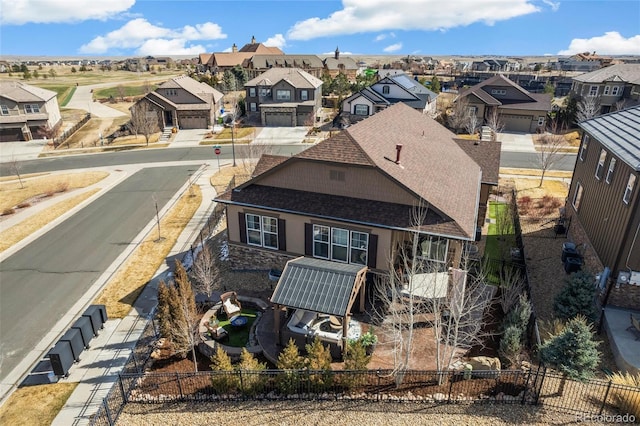 7743 S Quantock Way, Aurora, CO 80016 - back of property featuring a residential view and a shingled roof