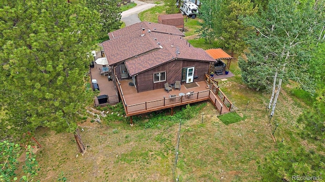 9745 Hilldale Dr, Morrison, CO 80465 - aerial view of property and surrounding area