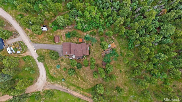 9745 Hilldale Dr, Morrison, CO 80465 - aerial view of property and surrounding area