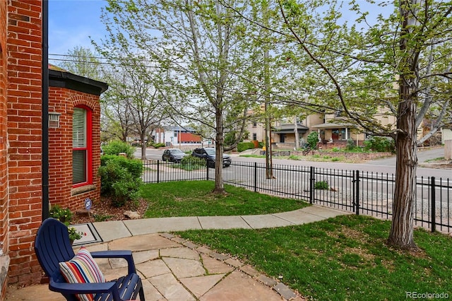 1717 E 22nd Ave, Denver, CO 80205 - view of yard with fence and a residential view