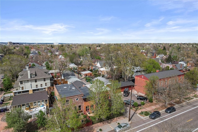 1717 E 22nd Ave, Denver, CO 80205 - aerial view with a residential view