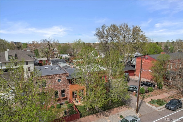 1717 E 22nd Ave, Denver, CO 80205 - aerial view featuring a residential view
