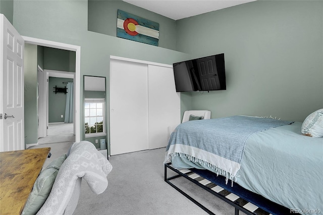 9615 W Chatfield Ave Unit C, Littleton, CO 80128 - bedroom featuring carpet and a closet