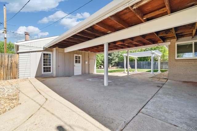 4500 Zephyr St, Wheat Ridge, CO 80033 - view of patio with fence
