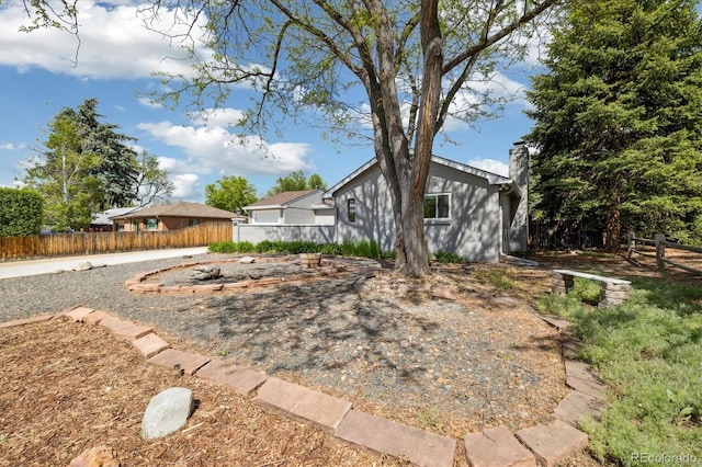 4500 Zephyr St, Wheat Ridge, CO 80033 - view of yard featuring fence