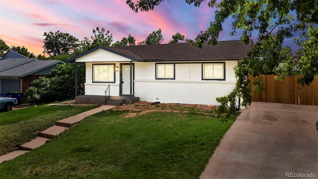 871 S Worchester St, Aurora, CO 80012 - view of front of home with brick siding