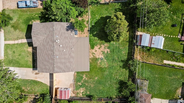 871 S Worchester St, Aurora, CO 80012 - aerial view of property and surrounding area