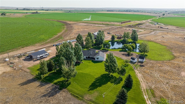 612 W County Road 74, Wellington, CO 80549 - bird's eye view with a rural view