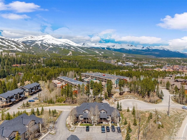 10 River Park Dr Unit A, Breckenridge, CO 80424 - drone / aerial view of a mountain backdrop