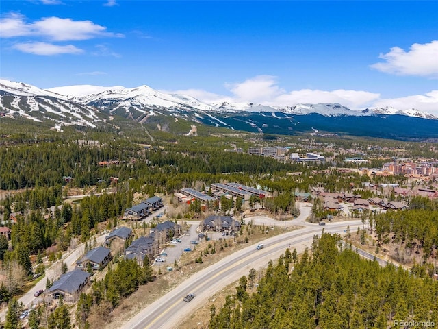 10 River Park Dr Unit A, Breckenridge, CO 80424 - drone / aerial view of a mountain backdrop