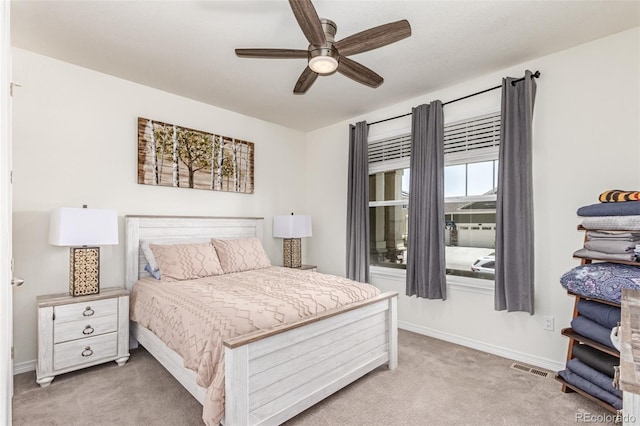 16321 Clayton St, Thornton, CO 80602 - carpeted bedroom with baseboards and ceiling fan