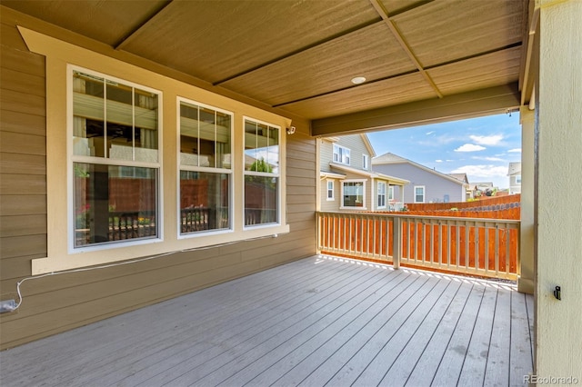 16321 Clayton St, Thornton, CO 80602 - view of wooden deck