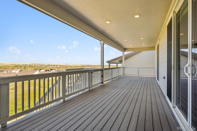 14337 Shasta Daisy Pt, Parker, CO 80134 - view of wooden deck