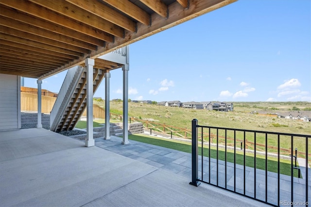 14337 Shasta Daisy Pt, Parker, CO 80134 - view of patio / terrace with stairs