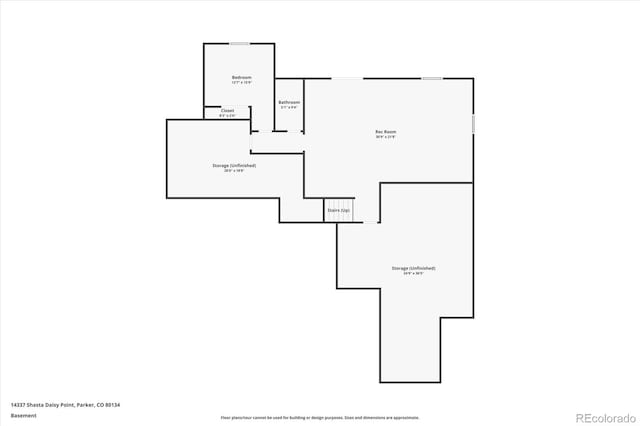 14337 Shasta Daisy Pt, Parker, CO 80134 - home floor plan
