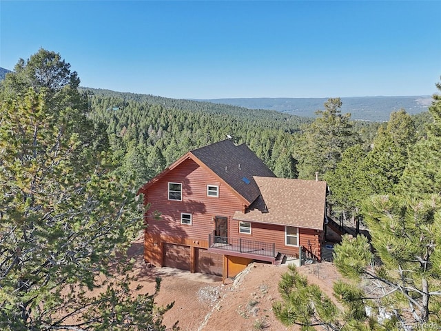 102 Douglas Fir Ln, Woodland Park, CO 80863 - bird's eye view with a view of trees