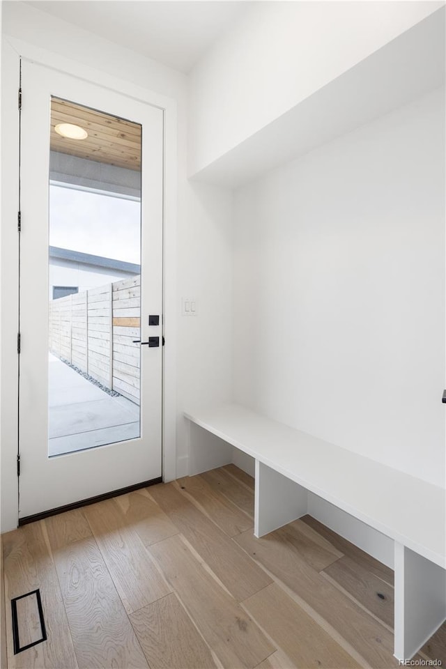 1953 W 47th Ave, Denver, CO 80211 - mudroom featuring wood finished floors
