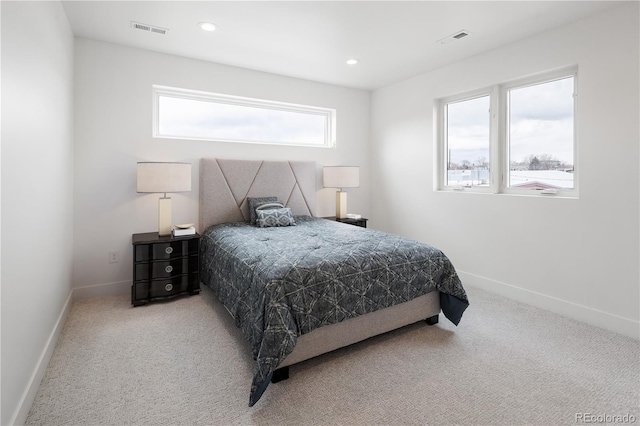 1953 W 47th Ave, Denver, CO 80211 - bedroom with carpet floors and recessed lighting