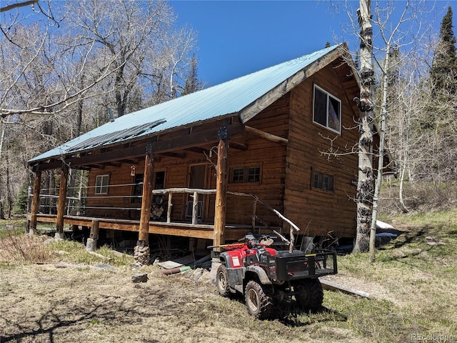 view of property exterior