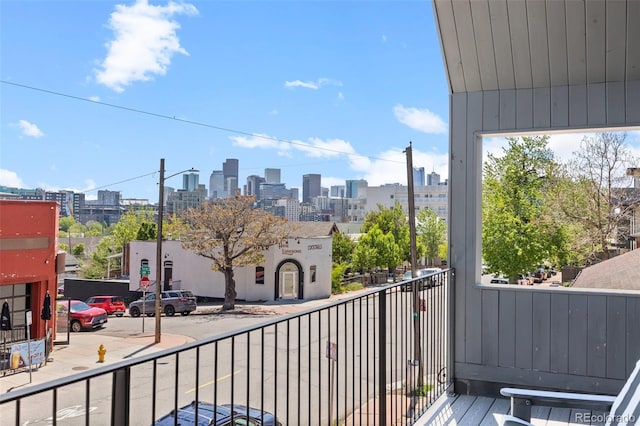 3409 Navajo St, Denver, CO 80211 - balcony with a view of skyline