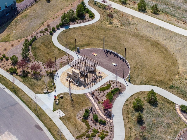 drone / aerial view