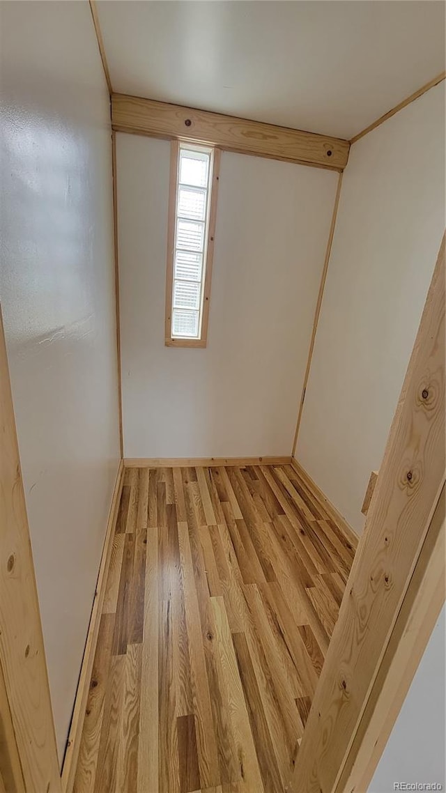 interior space featuring hardwood / wood-style floors