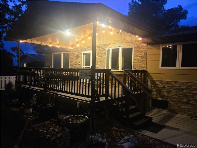 720 W 4th St, Julesburg, CO 80737 - view of deck