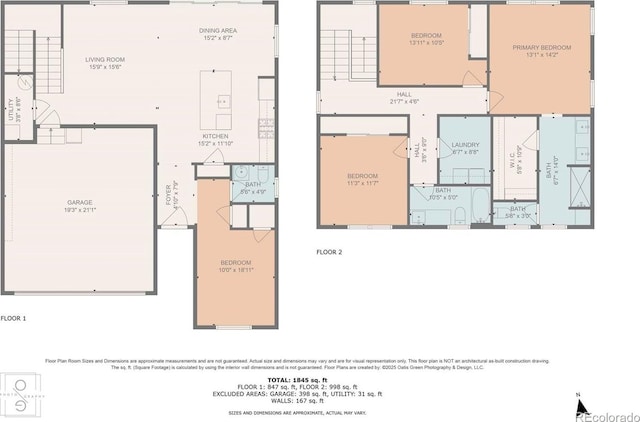 6513 Dry Fork Cir, Frederick, CO 80516 - view of floor plan / room layout