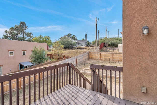 861 Circle Rd, Palmer Lake, CO 80133 - deck with a fenced backyard